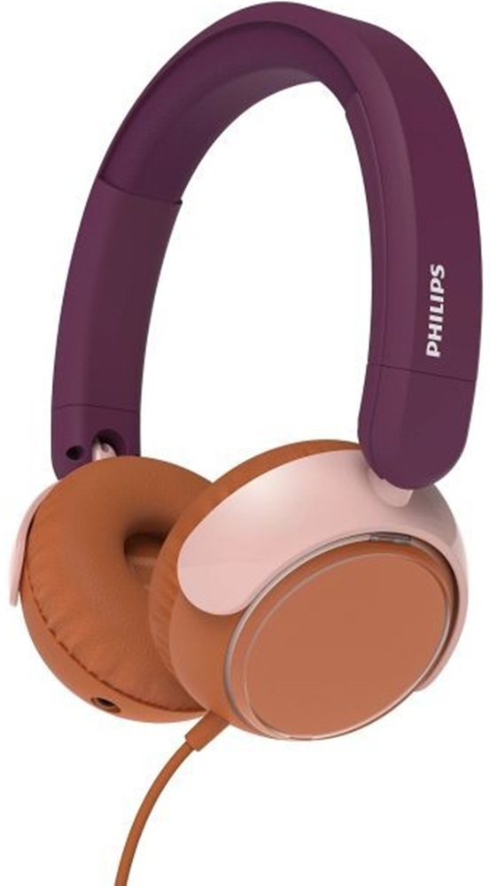 Наушники Philips TAK2000CT Kids Type-C Mic Magenta Purple фото1