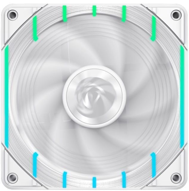 Вентилятор для корпуса 120мм GAMEMAX White (Tornado T12 ARGB-RW) фото1