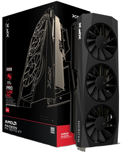 Видеокарта XFX Radeon RX 9070 XT QuickSilver Gaming Edition 16GB GDDR6 (RX-97TQICKB9) фото1