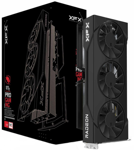 Видеокарта XFX Radeon RX 9060 XT Swift OC Triple Fan Gaming Edition (RX-96TS316B7) фото1
