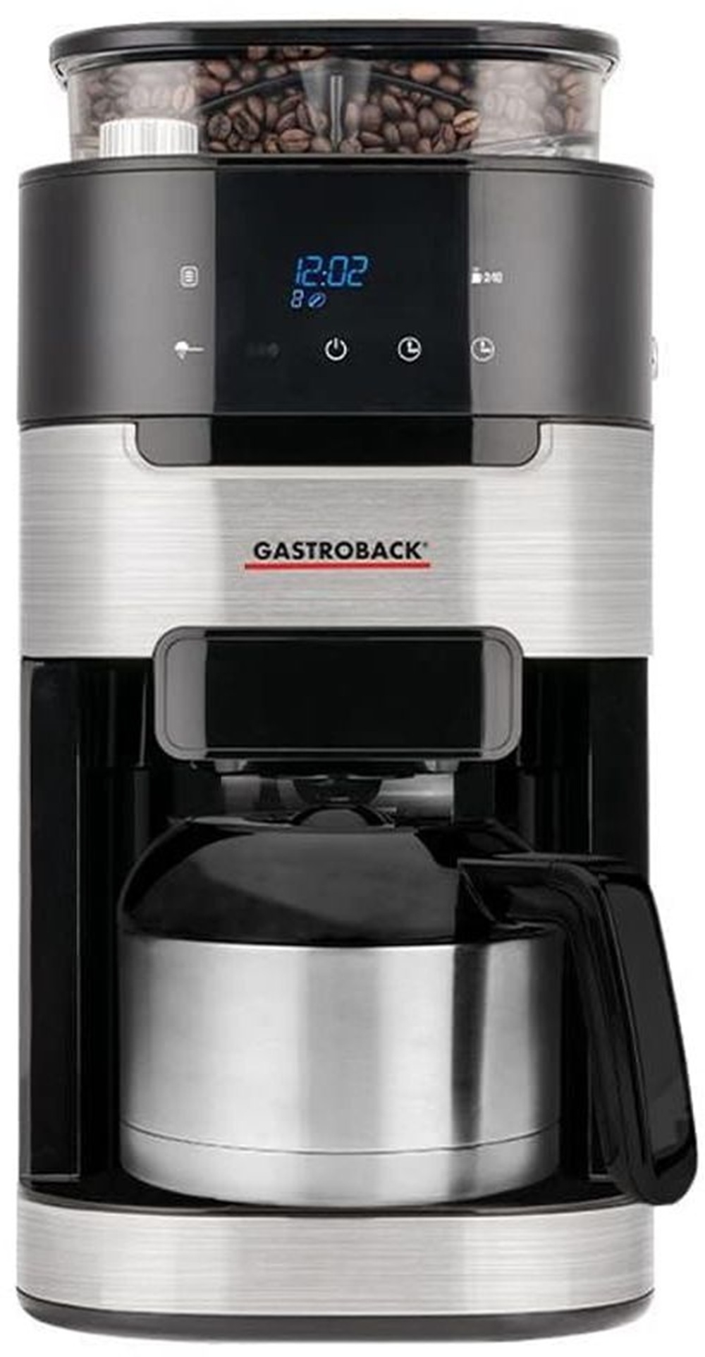 Кофеварка Gastroback Coffee Machine Grind & Brew Pro Thermo (42711S) фото1