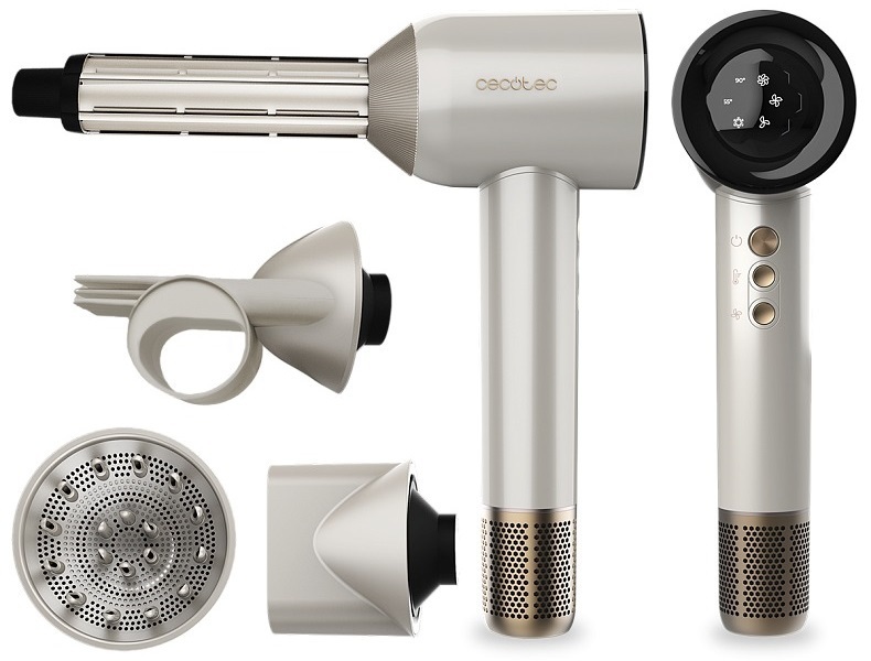 Фен-стайлер Cecotec DryGlam Waves Champagne 4in1 (A01_EU01_103715) фото1