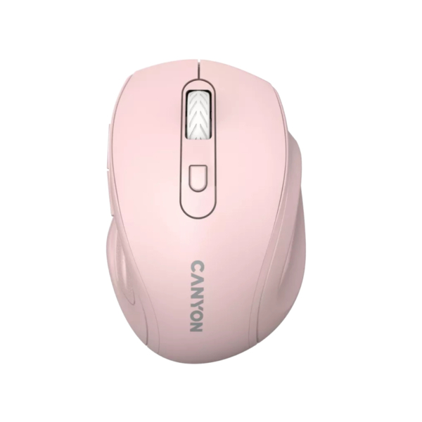 

Мышь Canyon OnClick 20 Ergonomic Silent Wireless Pink (CNE-CMSW20P)