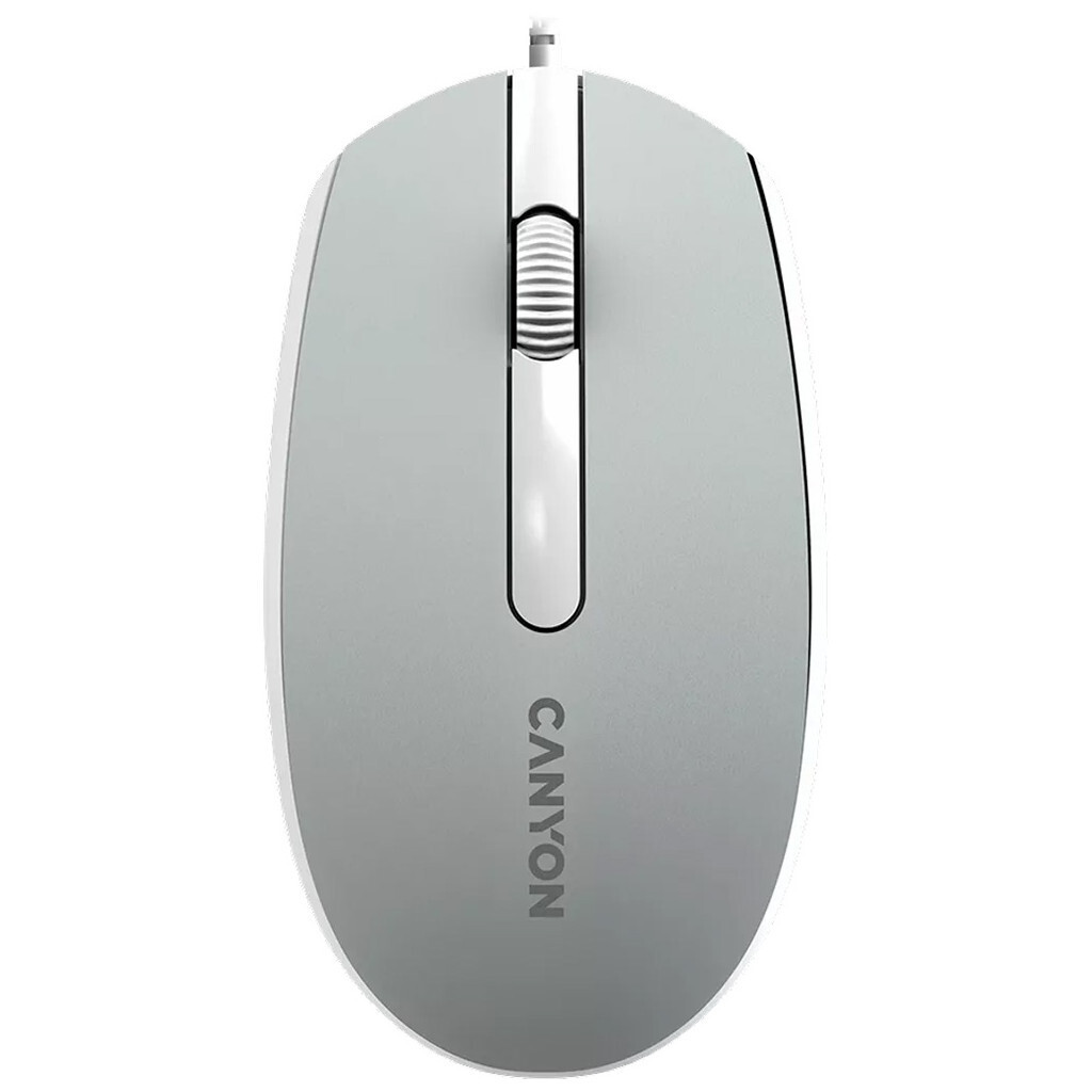 Мышь Canyon M-10 Wired Dark Grey (CNE-CMS10DG) фото1