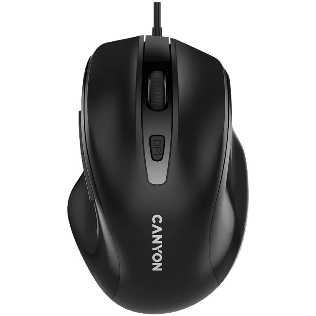 Мышь Canyon M-6 Wired Black (CNE-CMS6) фото1