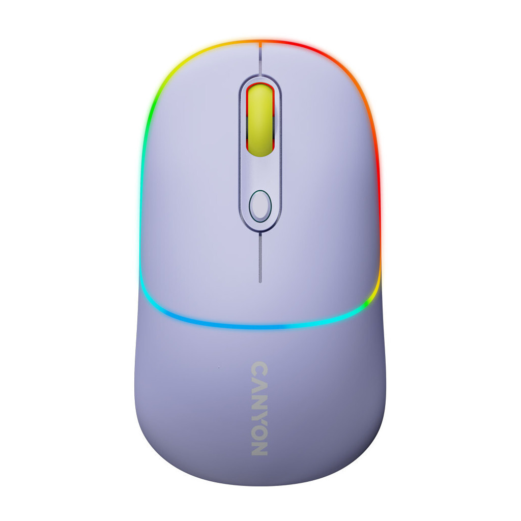 Мышь Canyon MW-22 2in1 BT/ Wireless Lavender (CNS-CMSW22ML) фото1