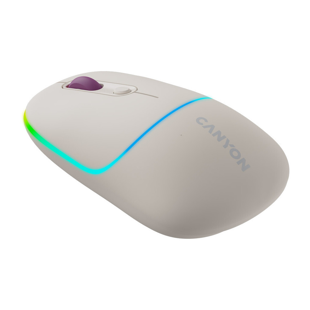 Мышь Canyon MW-22 2in1 BT/ Wireless Rice (CNS-CMSW22RC) фото1