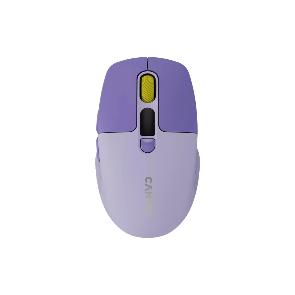Мышь Canyon MW-26 LCD Silent Dual Mode Wireless Violet (CNS-CMSW26V) фото1