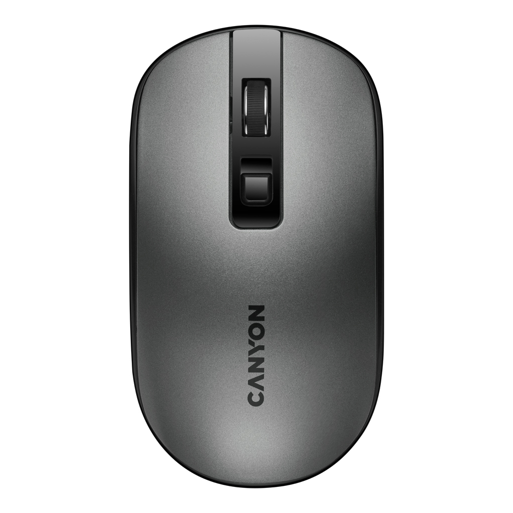 Мышь Canyon MW-18 Wireless Rechargeable Dark Grey (CNS-CMSW18DG) фото1