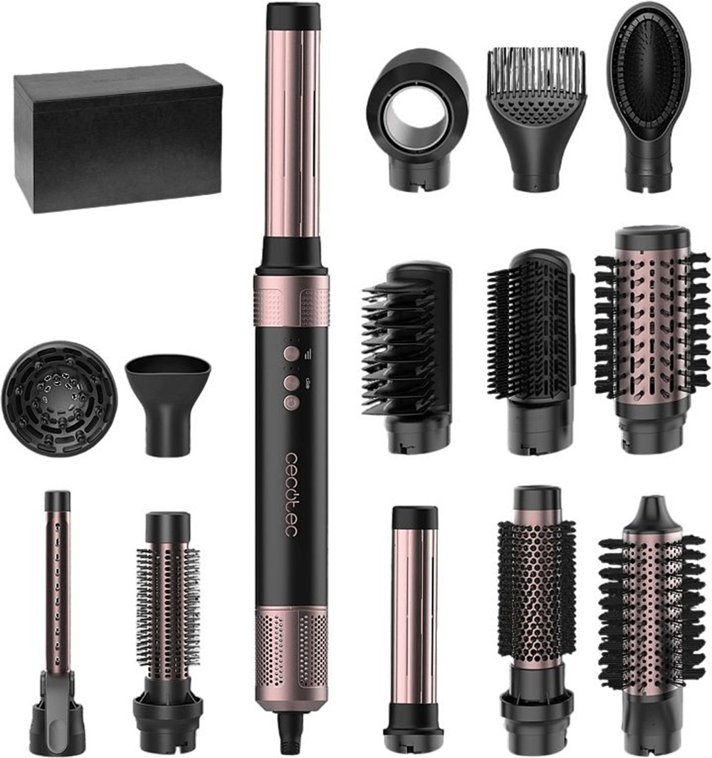 Стайлер Cecotec Bamba Ceramic Care 14in1 AirGlam Black (CCTC-00251) фото1