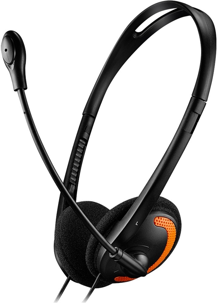 Гарнитура Canyon HS-01 Black Orange (CNS-CHS01BO фото1