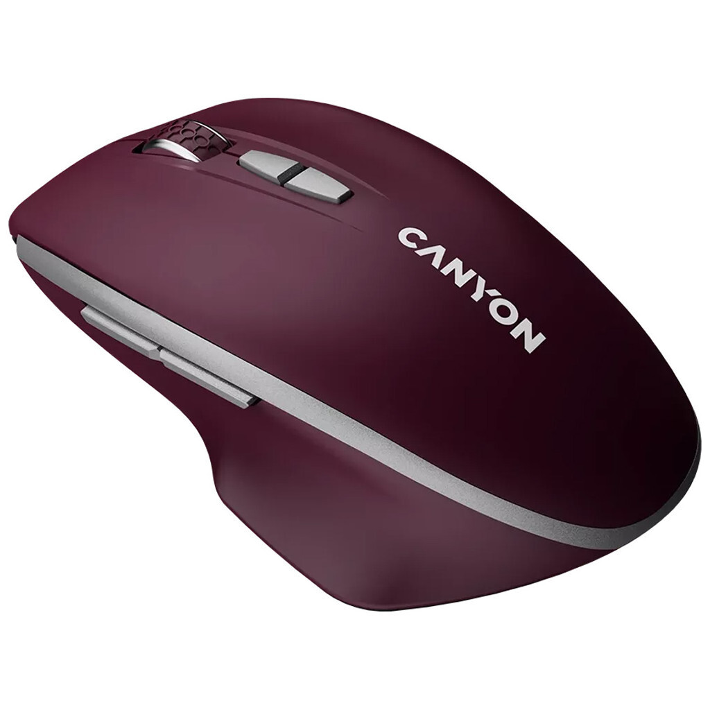 Мышь Canyon MW-21 Wireless Burgundy Red (CNS-CMSW21BR) фото1