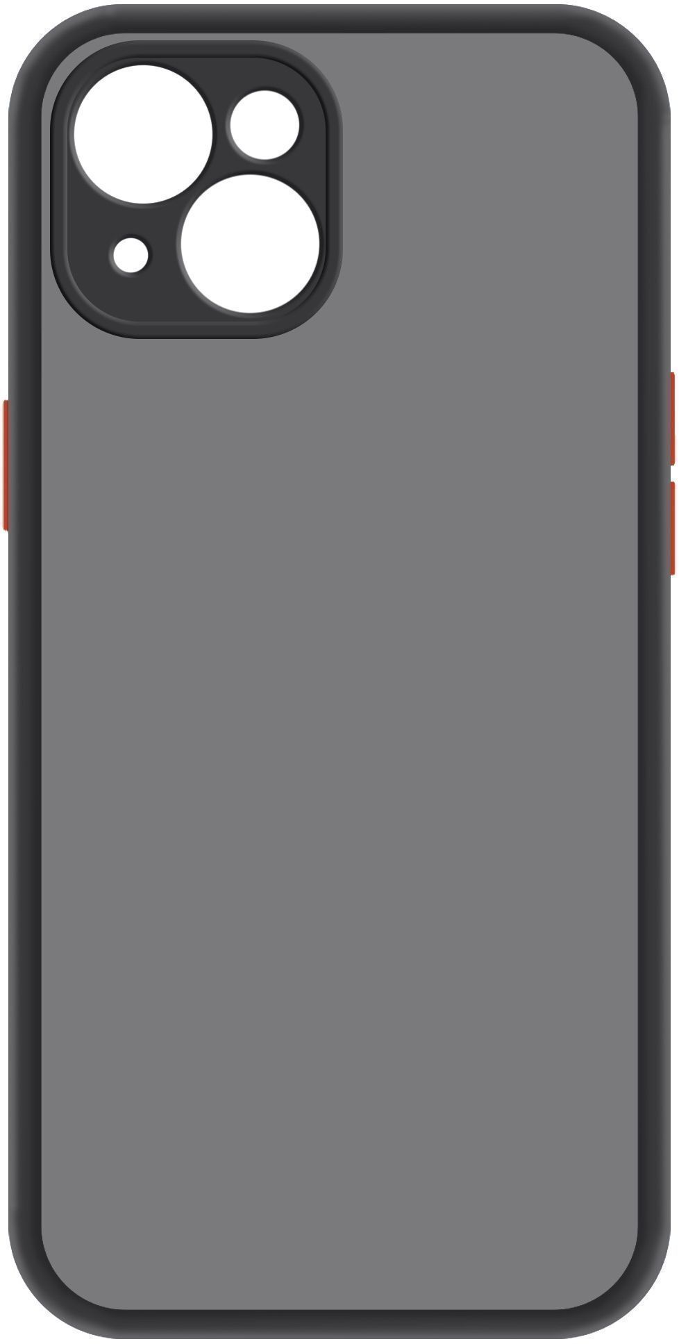 Чехол MakeFuture для Apple iPhone 15 Frame Black (MCF-AI15BK) фото1