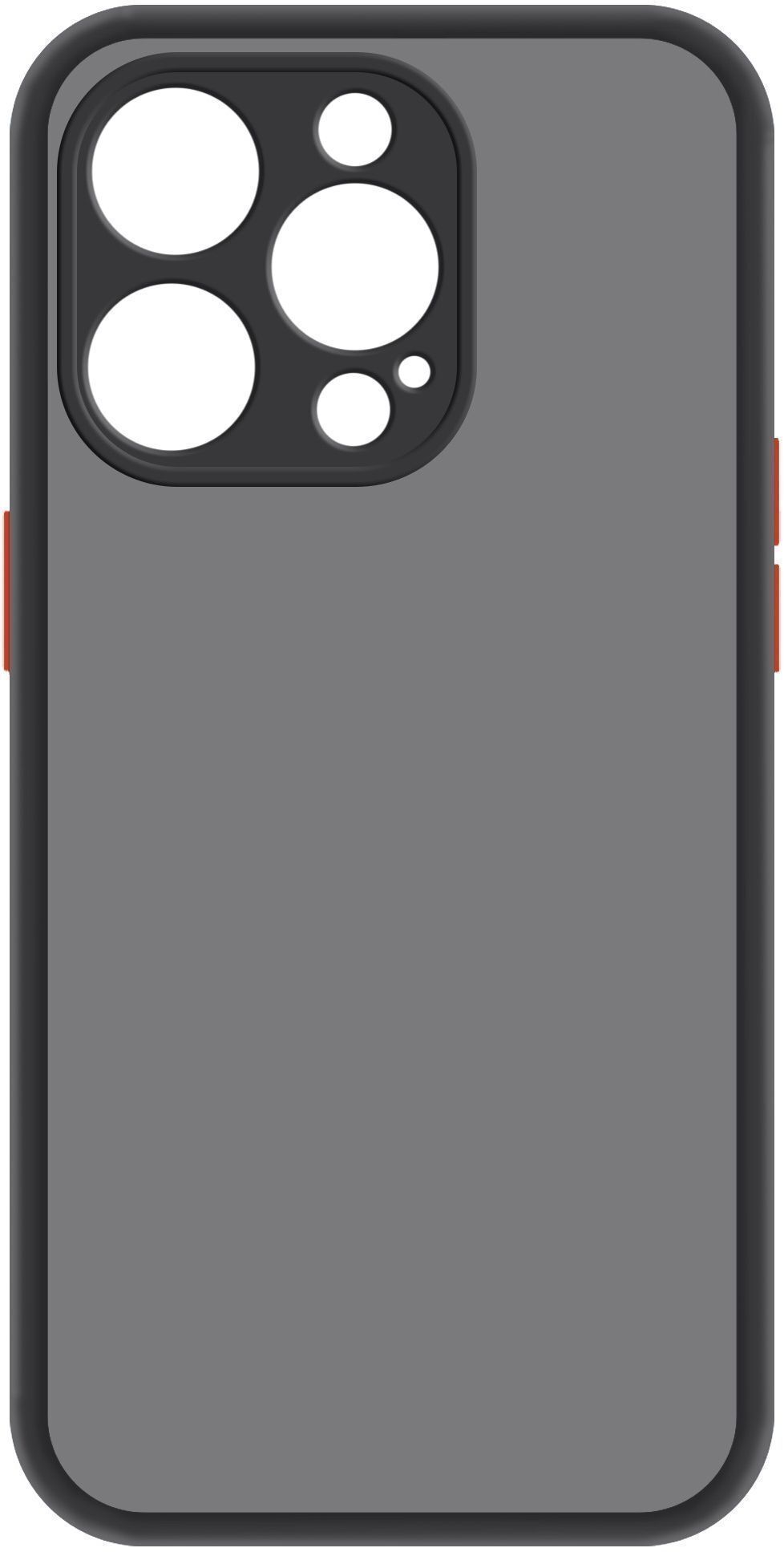 Чехол MakeFuture для Apple iPhone 15 Pro Frame Black (MCF-AI15PBK) фото1