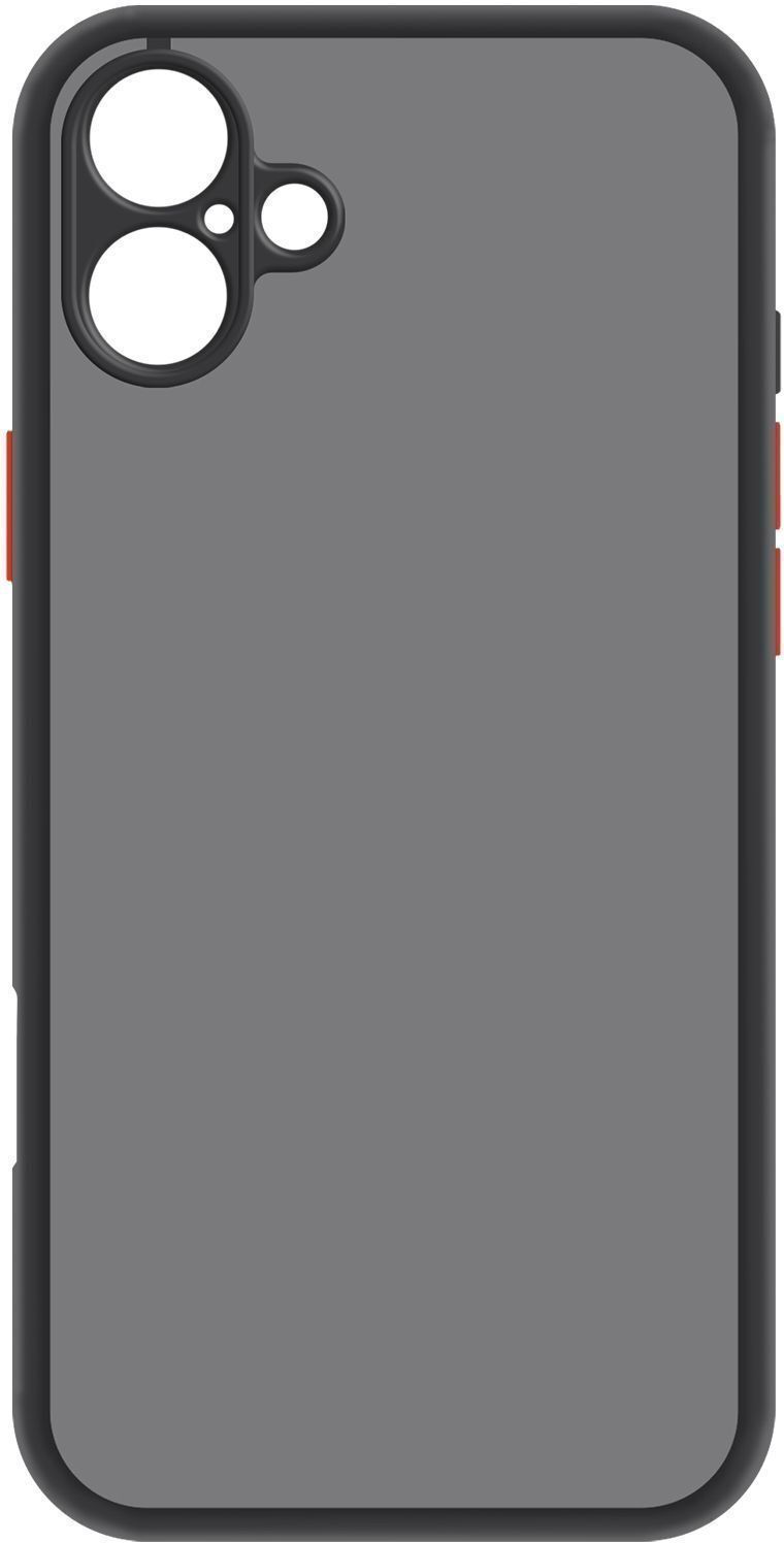 Чехол MakeFuture для Apple iPhone 16 Plus Frame Black (MCF-AI16PLBK) фото1