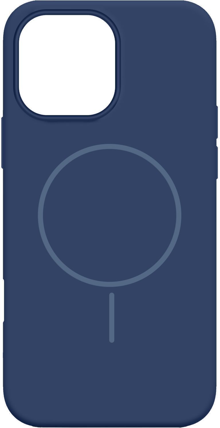 Чехол MakeFuture для Apple iPhone 16 Pro Max Silicone Solo Navy Blue (MCSO-AI16PMNV) фото1