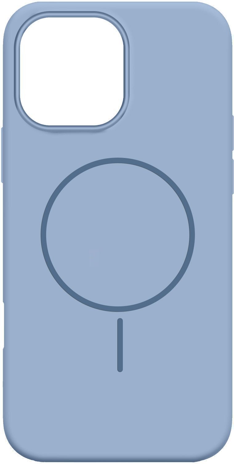 Чехол MakeFuture для Apple iPhone 16 Pro Max Silicone Solo Sky Blue (MCSO-AI16PMSB) фото1