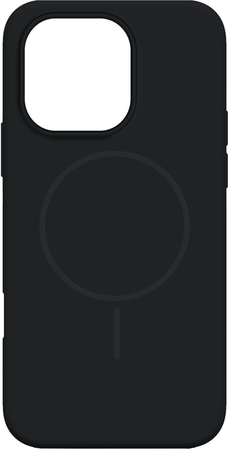 Чехол MakeFuture для Apple iPhone 16 Pro Silicone Solo Black (MCSO-AI16PBK) фото1