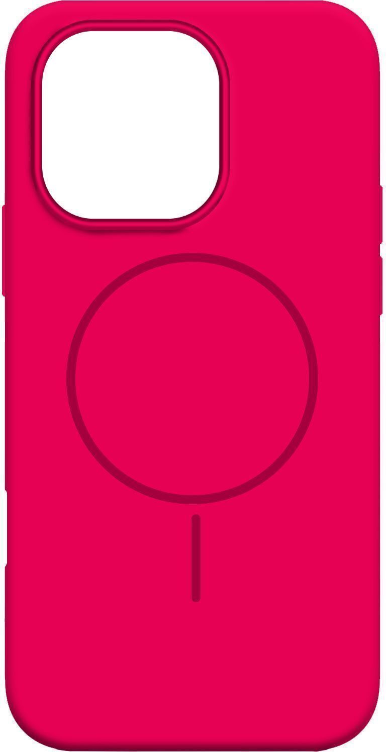 Чехол MakeFuture для Apple iPhone 16 Pro Silicone Solo Fuchsia (MCSO-AI16PFC) фото1