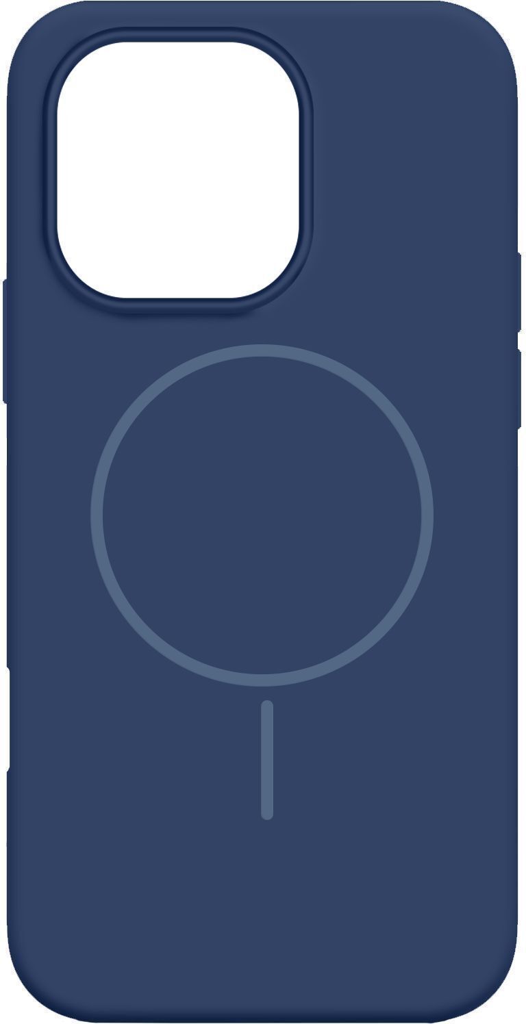 Чохол MakeFuture для Apple iPhone 16 Pro Silicone Solo Navy Blue (MCSO-AI16PNV) фото1