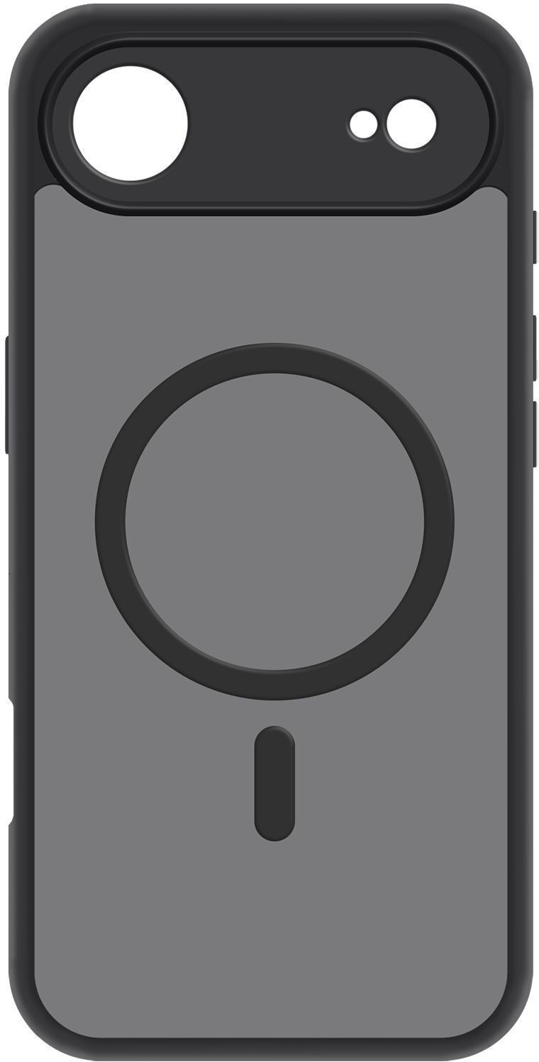 Чехол MakeFuture для Apple iPhone 17 Air Shadow+ Magnet Black (MCSDM-AI17ABK) фото1