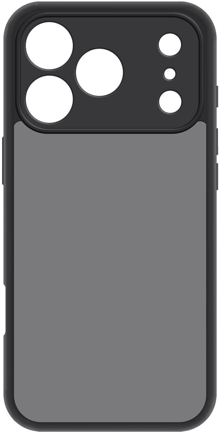 Чехол MakeFuture для Apple iPhone 17 Pro Max Shadow+ Black (MCSD-AI17PMBK) фото1