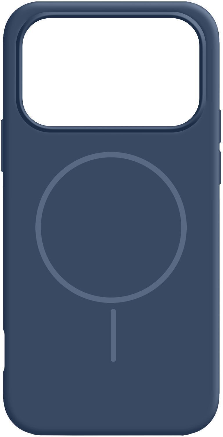 Чехол MakeFuture для Apple iPhone 17 Pro Max Silicone Solo Denim (MCSO-AI17PMDN) фото1