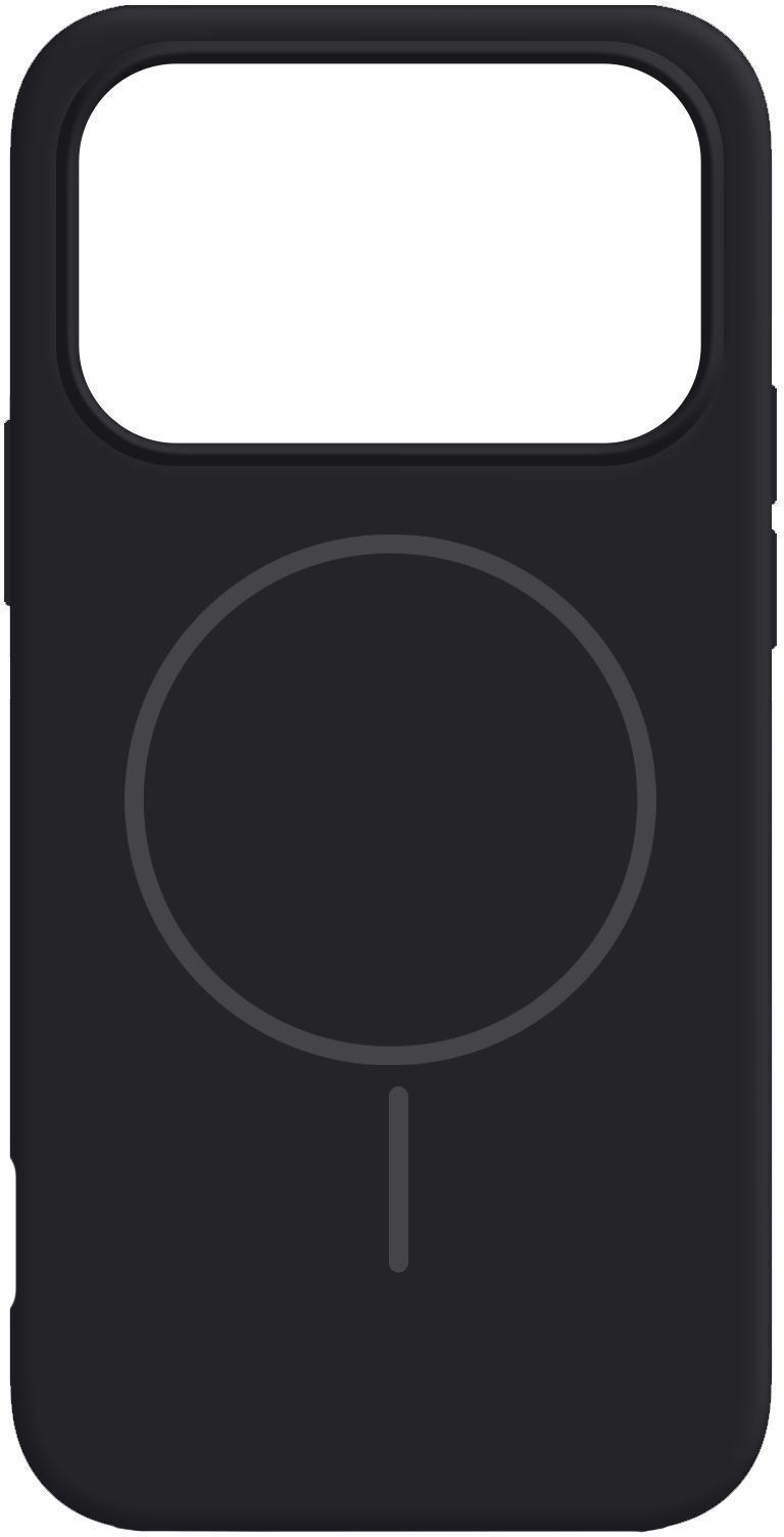 Чехол MakeFuture для Apple iPhone 17 Pro Max Silicone Solo Midnight (MCSO-AI17PMMN) фото1