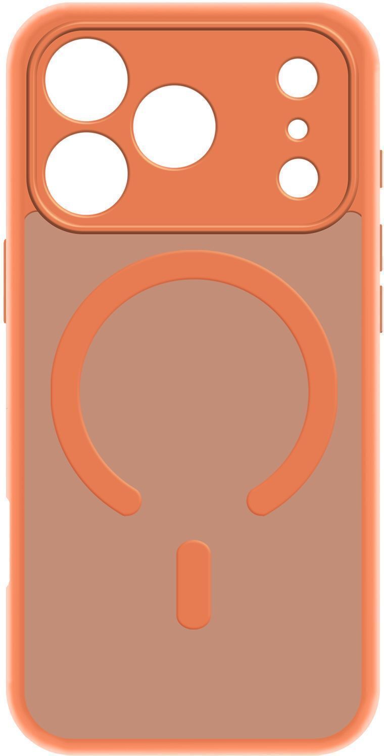 Чехол MakeFuture для Apple iPhone 17 Pro Shadow+ Magnet Cosmic Orange (MCSDM-AI17PCO) фото1