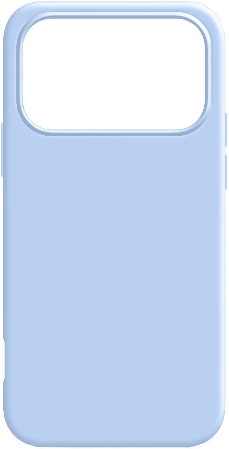 Чехол MakeFuture для Apple iPhone 17 Pro Silicone Sky Blue (MCL-AI17PSB) фото1