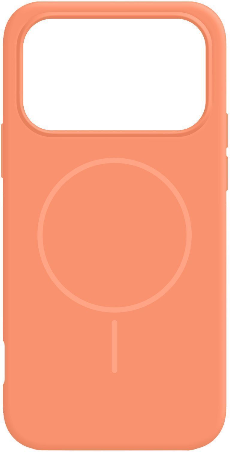 Чехол MakeFuture для Apple iPhone 17 Pro Silicone Solo Cosmic Orange (MCSO-AI17PCO) фото1