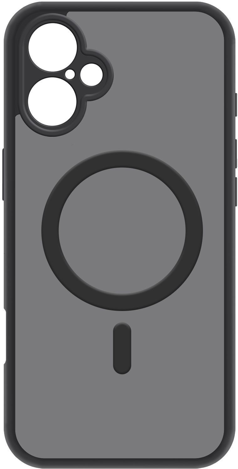 Чехол MakeFuture для Apple iPhone 17 Shadow+ Magnet Black (MCSDM-AI17BK) фото1
