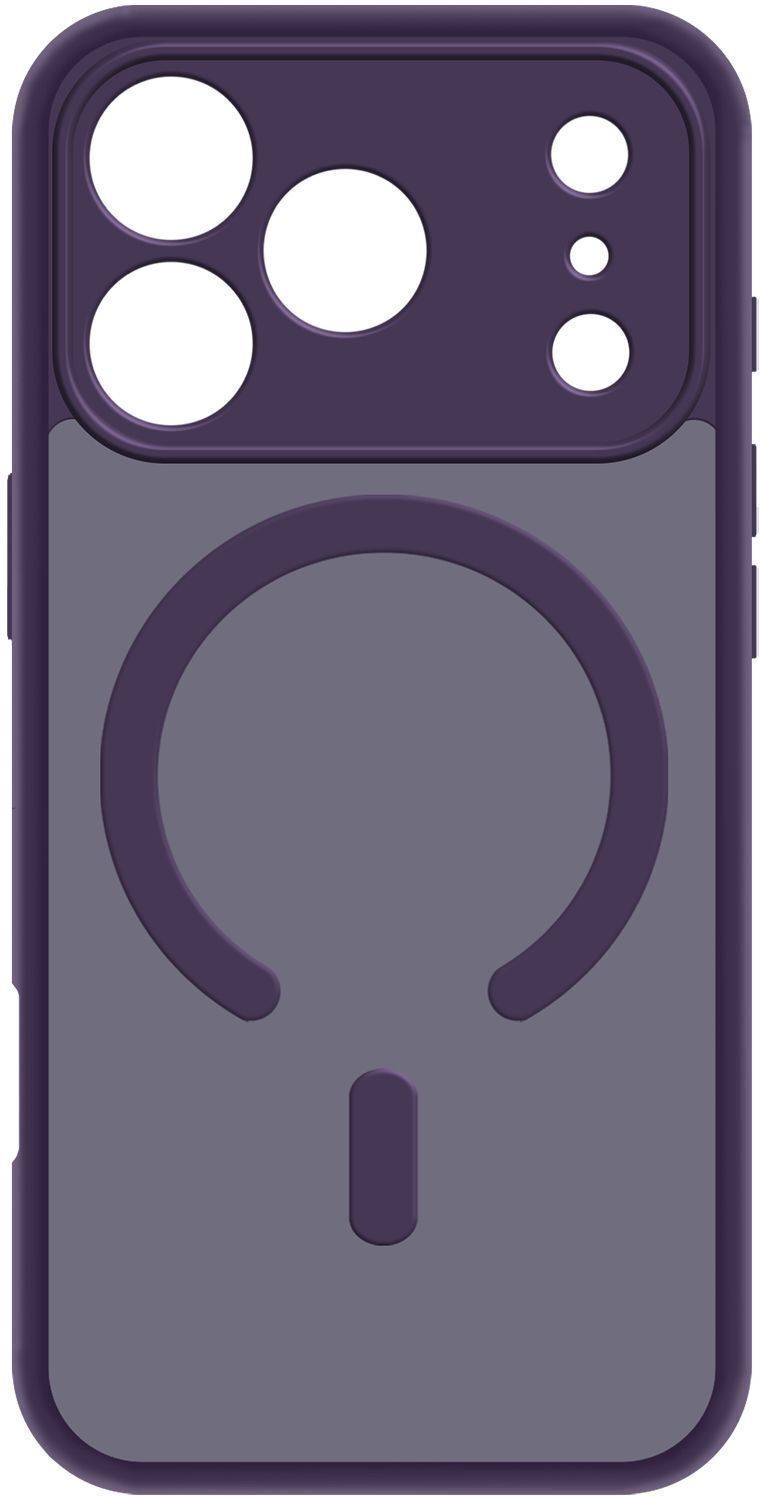 Чехол MakeFuture для Apple iPhone 17 Pro Max Shadow+ Magnet Purple (MCSDM-AI17PMPL) фото1