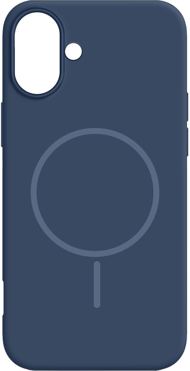 Чехол MakeFuture для Apple iPhone 17 Silicone Solo Denim (MCSO-AI17DN) фото1