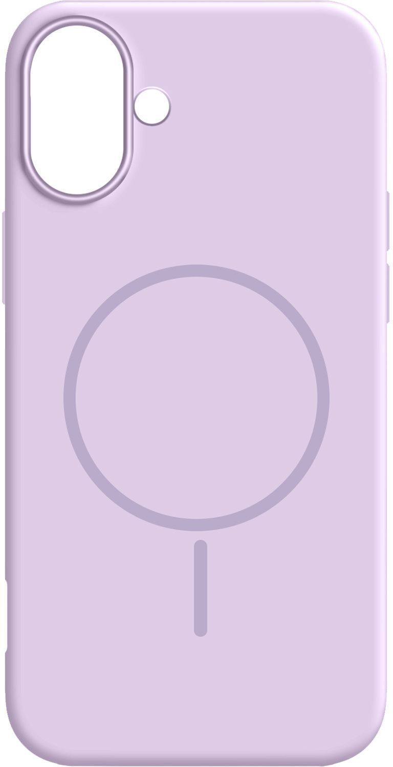 Чехол MakeFuture для Apple iPhone 17 Silicone Solo Lilac (MCSO-AI17LC) фото1