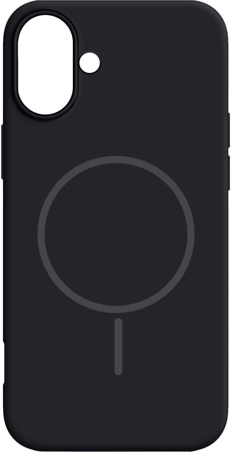 Чехол MakeFuture для Apple iPhone 17 Silicone Solo Midnight (MCSO-AI17MN) фото1