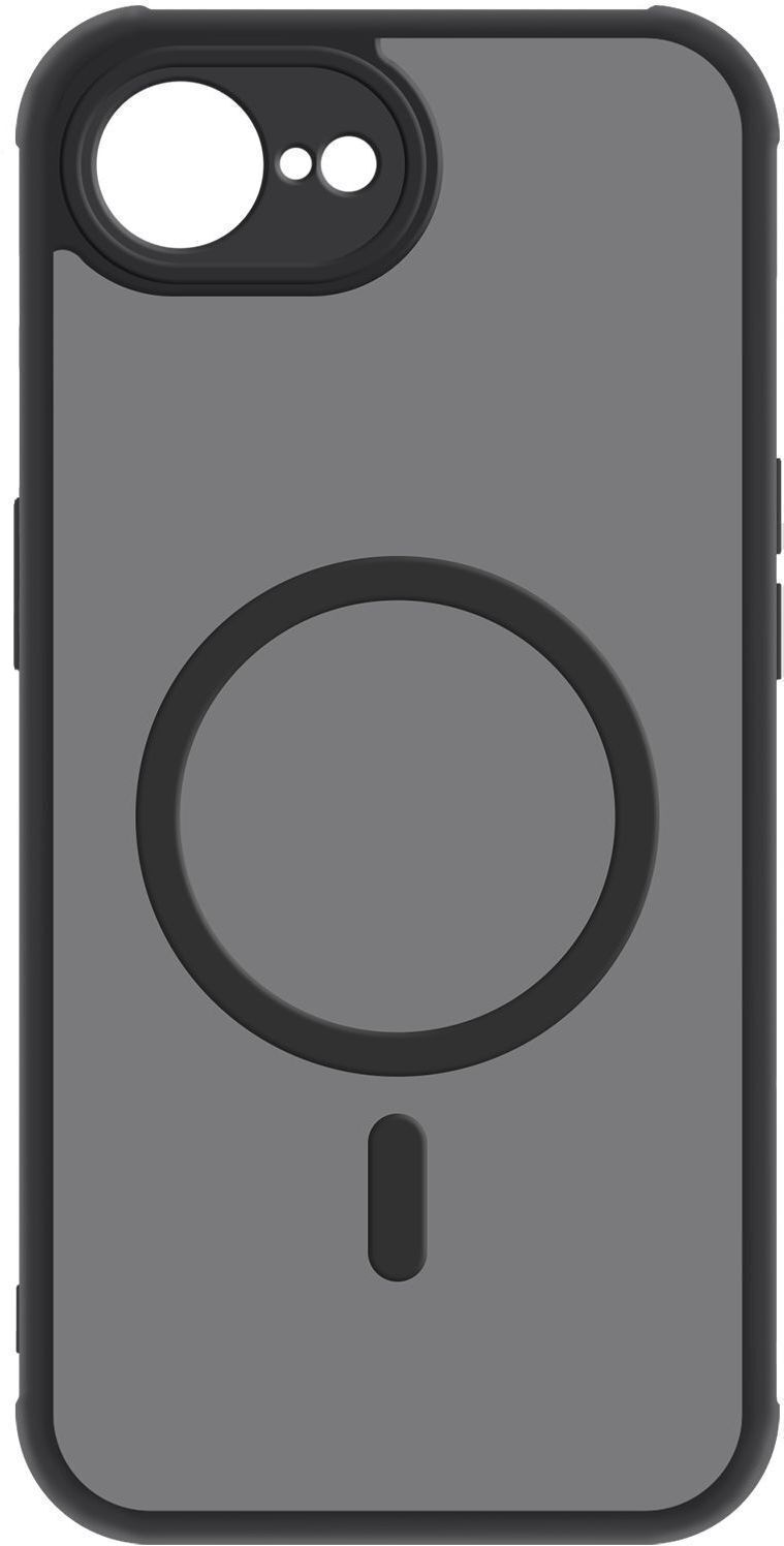 Чехол MakeFuture для Apple iPhone 17e/16e Shadow+ Magnet Black (MCSDM-AI17E/16EBK) фото1