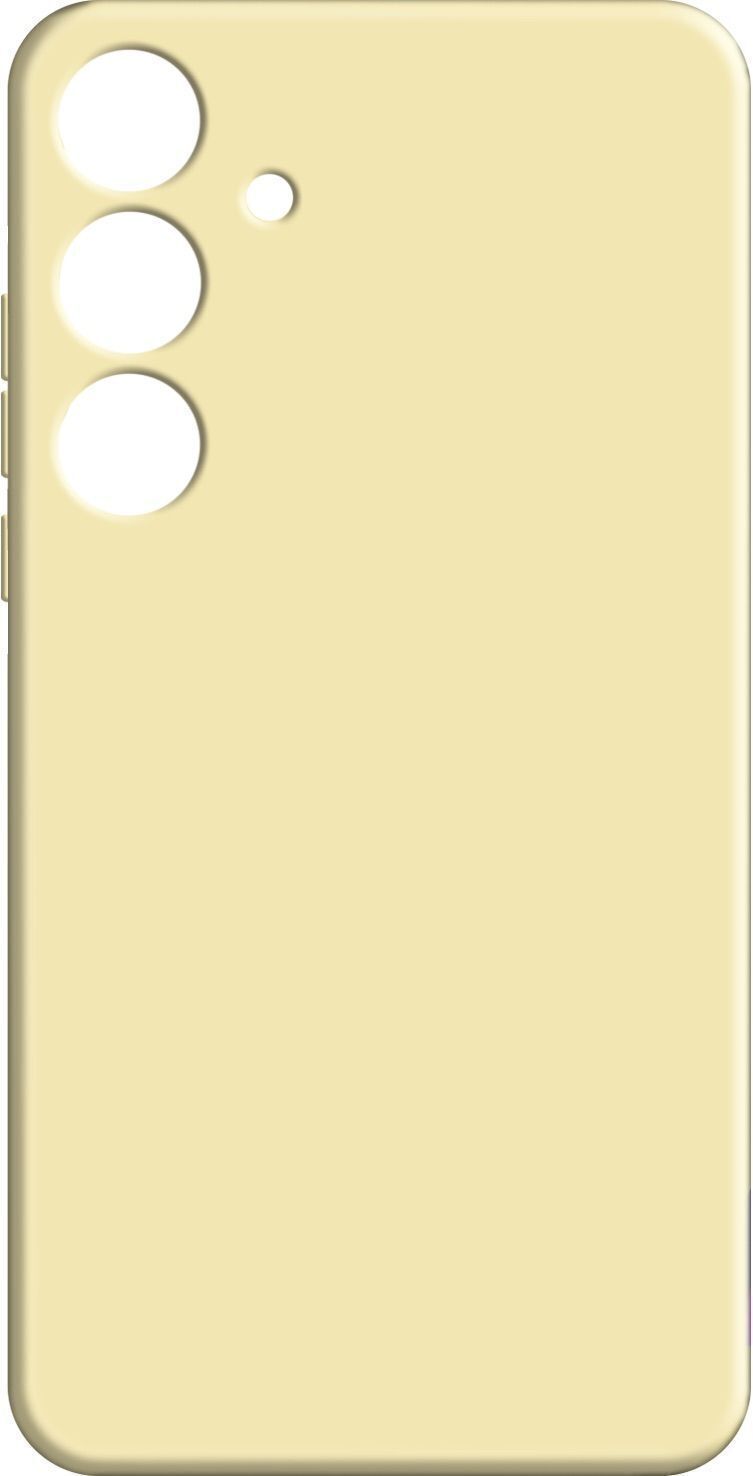 Чехол MakeFuture для Samsung S24 Plus Silicone Yellow (MCL-SS24PYE) фото1