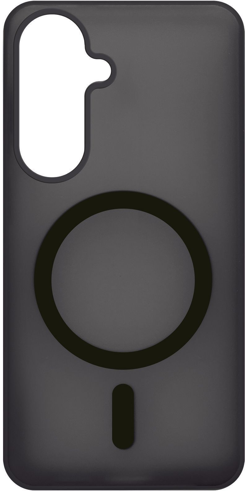 Чехол MakeFuture для Samsung S26 Silicone Aura Magnet Black (MCLAM-SS26BK) фото1