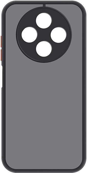 Чехол MakeFuture для Xiaomi Redmi 14C/Poco C75 Frame Black (MCF-XR14C/PC75) фото1