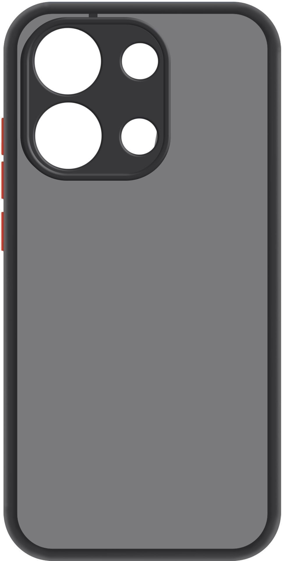 Чехол MakeFuture для Xiaomi Redmi Note 13 4G Frame Black (MCF-XRN134GBK) фото1
