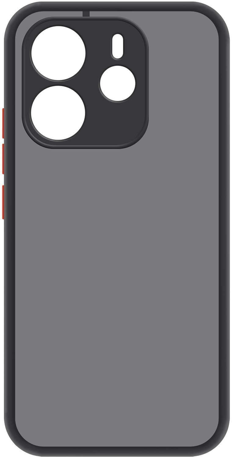 Чехол MakeFuture для Xiaomi Redmi Note 14 4G Frame Black (MCF-XRN144GBK) фото1