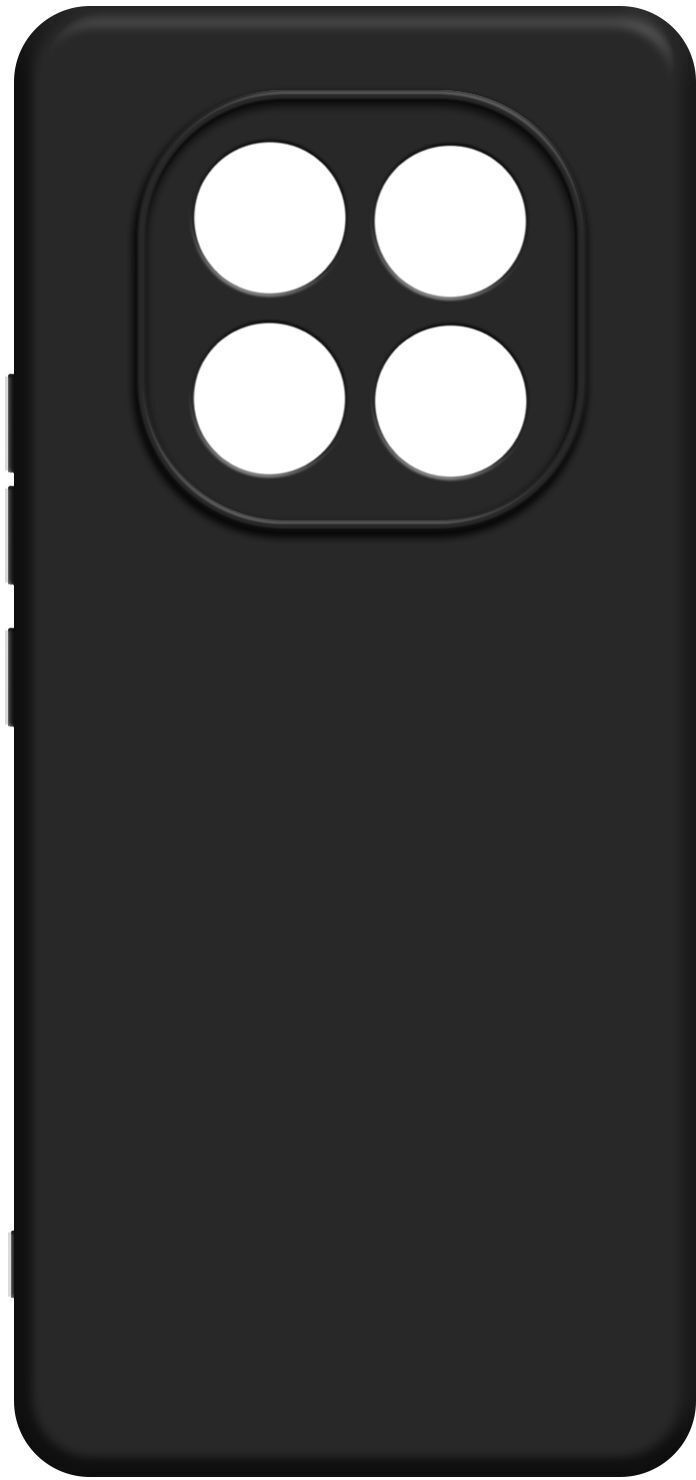 Чехол MakeFuture для Xiaomi Redmi Note 15 Pro 4G Silk Black (MCK-XRN15PBK) фото1
