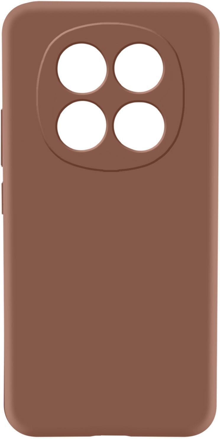 Чехол MakeFuture для Xiaomi Redmi Note 15 Pro+ Silicone Mocha Brown (MCL-XRN15PPMB) фото1