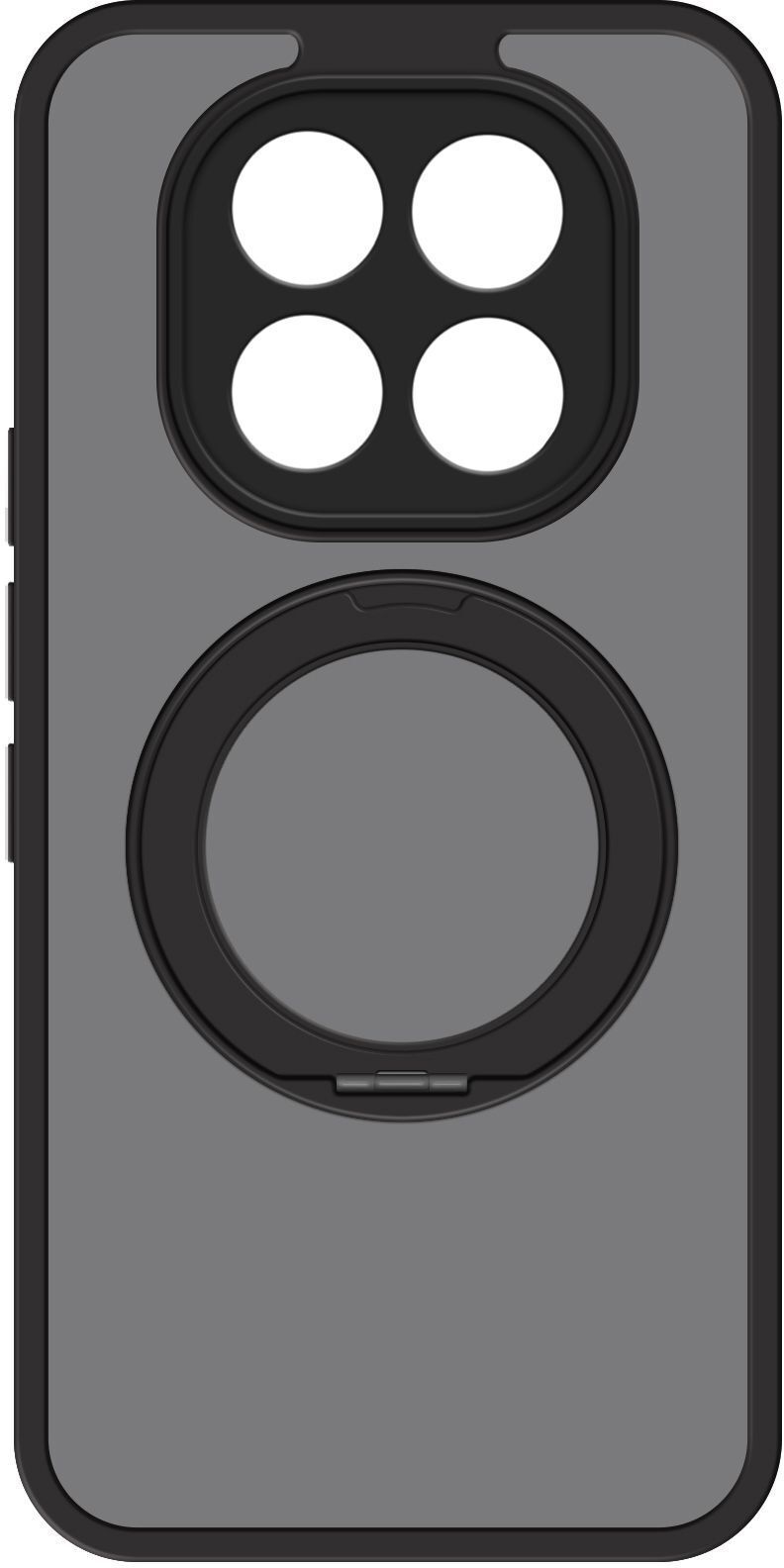 Чехол MakeFuture для Xiaomi Redmi Note 15 Shadow Stand Black (MCSDT-XRN15BK) фото1