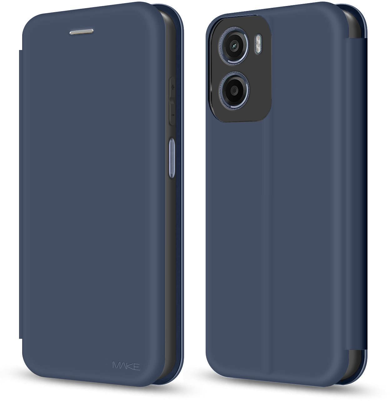 Чехол-книжка MakeFuture для Motorola G05/E15 Flip Denim Blue (MCP-MG05/E15DB) фото1