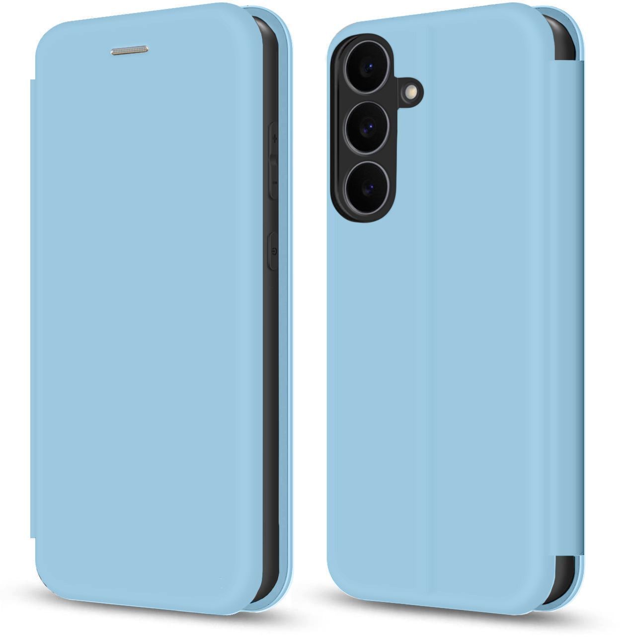 Чехол-книжка MakeFuture для Samsung S25 FE Flip Ice Blue (MCP-SS25FEIB) фото1