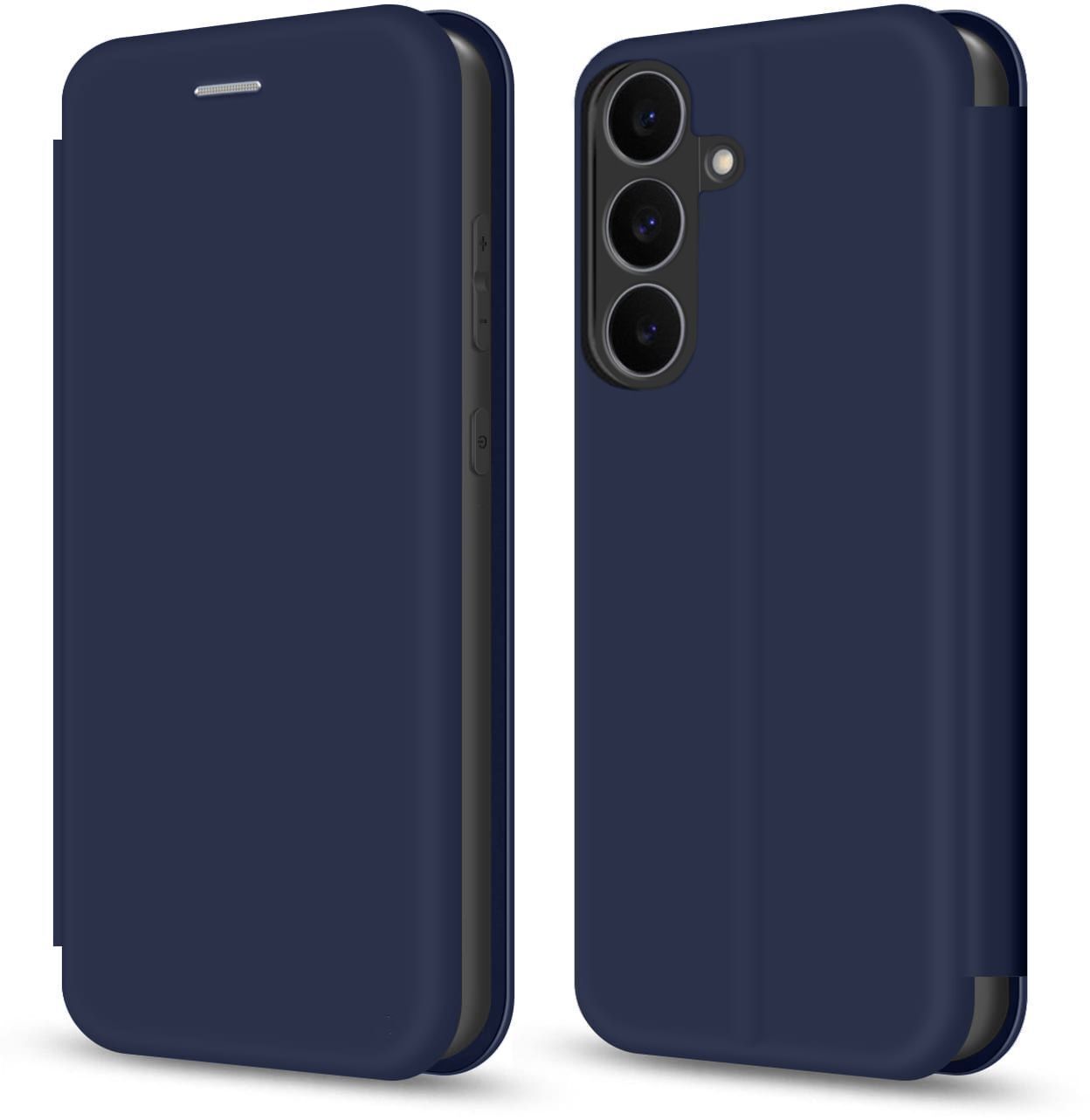 Чехол-книжка MakeFuture для Samsung S25 FE Flip Navy (MCP-SS25FENV) фото1