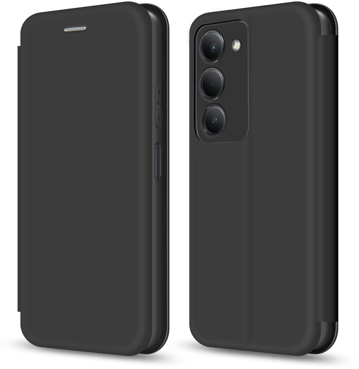 Чехол-книжка MakeFuture для Xiaomi Redmi 15 Flip Midnight Black (MCP-XR15MB) фото1