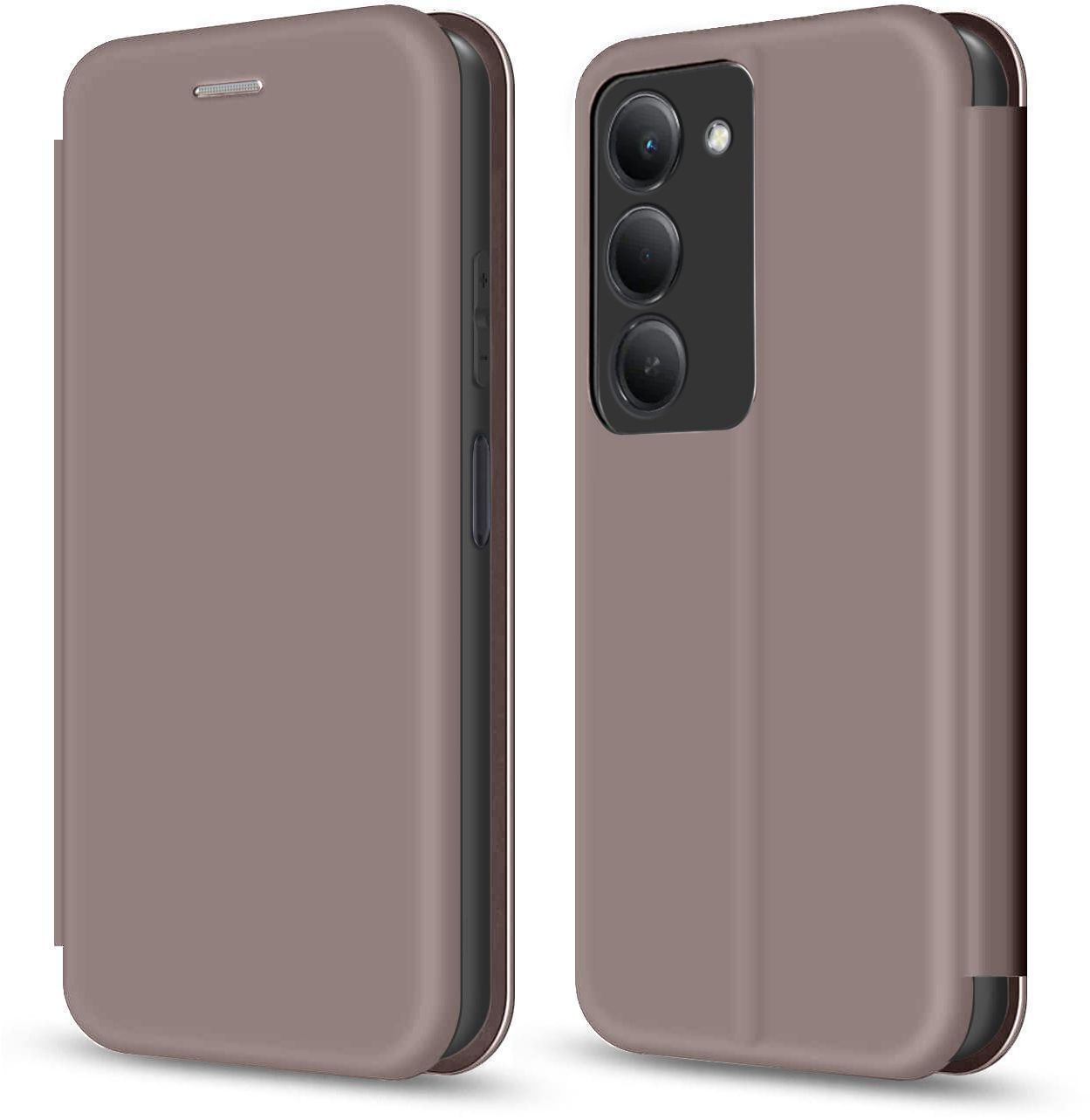 Чехол-книжка MakeFuture для Xiaomi Redmi 15 Flip Titan Grey (MCP-XR15TG) фото1